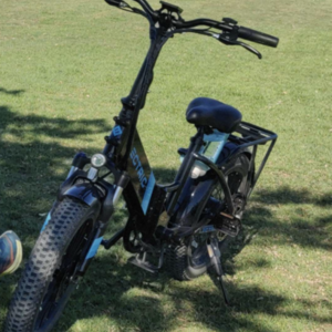 2021 Lectric eBikes XP Step-Thru 2.0 Black eBike Black and Blue