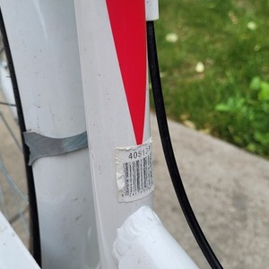 Infinity Cycle Works Horizon 3 White and Red