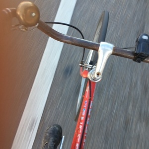 Peugeot Diamond Frame/Converted Single Speed Red