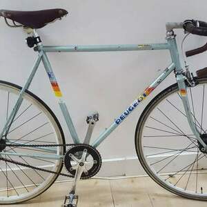 1984 Peugeot Carbolite Blue, Orange, and Yellow or Gold