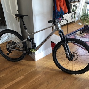 2023 Norco Bikes Optic Silver, gray or bare metal