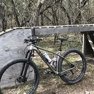 2018 Trek Stache Silver, gray or bare metal