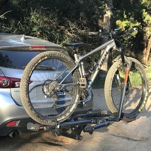 2018 Trek Stache Silver, gray or bare metal