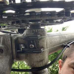 Specialized CrossTrail Black and Silver, gray or bare metal