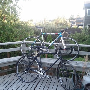 2006 Trek 1000 Blue and Stickers tape or other cover-up