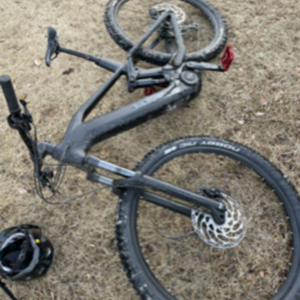 2021 Cube STEREO 140 HPC RACE Black and Silver, gray or bare metal