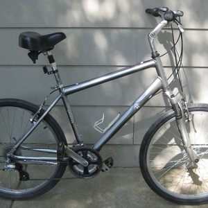 2023 Raleigh Venture 3.0 Silver, gray or bare metal