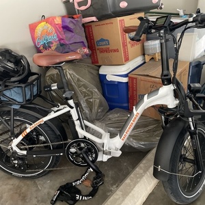 2019 Rad Power Bikes FOLDING STEP THROUGH White