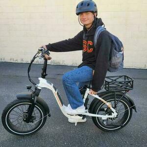 2019 Rad Power Bikes FOLDING STEP THROUGH White