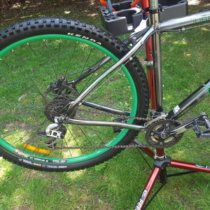 Norco Bikes Jubei 2 Silver, gray or bare metal and Green