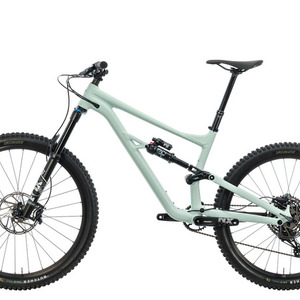 2022 Specialized Status 160 Silver, gray or bare metal