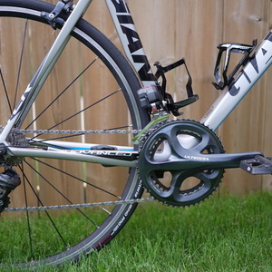 2012 Giant TCR Advanced 0 Silver, gray or bare metal and Blue