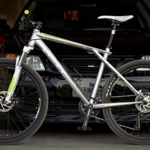 2012 GT Bicycles Hardtail Silver or Gray, Green, and White