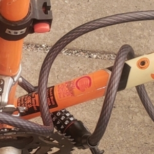 2000 Bontrager Mountain bike Orange, Blue, and White