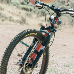 Trek Fuel EX 8 Red and Teal