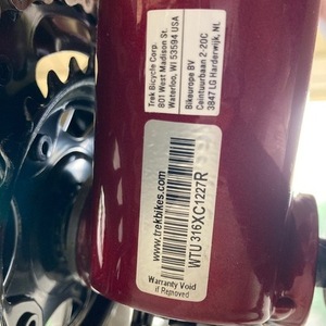 2021 Trek VERVE 2 DISC LOW STEP XL RD Red