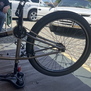 DK Bikes Cygnus Brown and Stickers tape or other cover-up