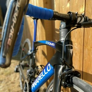 2022 Pinarello Dogma F12 Blue, Black, and White