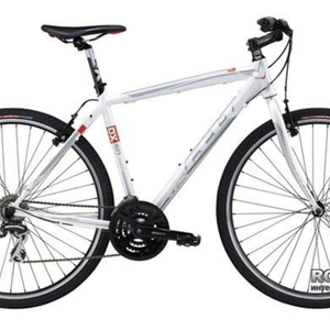 Felt Hybrid White, Black, and Red