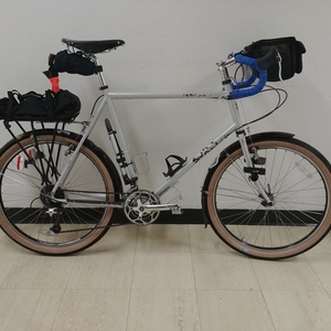 2016 Surly Long Haul Trucker Silver, gray or bare metal