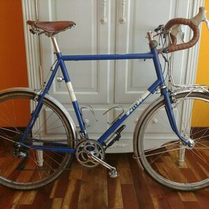 2018 Tomii Cycles custom sportif/randonneur Blue