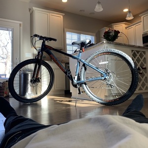 Mongoose Aluminum frame lightweight Silver, gray or bare metal