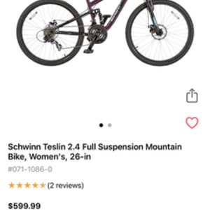 2017 Schwinn 2.4 Teslin Purple, Blue, and Stickers tape or other cover-up
