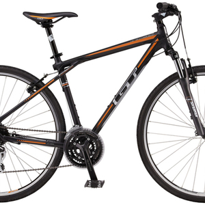 GT Bicycles Transeo 4.0 Black and Orange