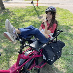 2021 Tern GSD S10 cargo bike (rear storage) Pink