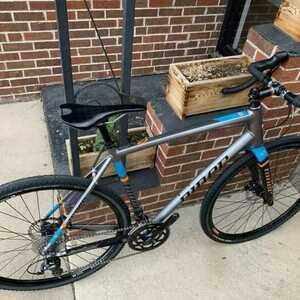 2019 Niner RLT 9 2-Star Tiagra Silver, gray or bare metal