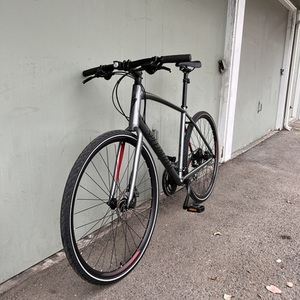 2019 Specialized Grey Silver, gray or bare metal and Red