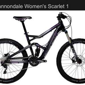 2013 Cannondale Scarlet 1 Black and Purple