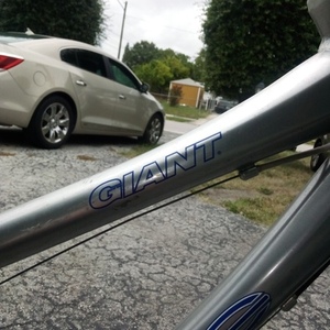 Giant Suede Silver, gray or bare metal