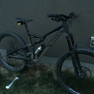 2017 Specialized Stumpjumper FSR Comp 6Fattie Black