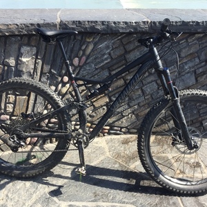 2017 Specialized Stumpjumper FSR Comp 6Fattie Black