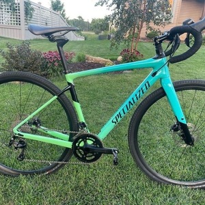 2018 Specialized Womens Diverge Comp Green and Blue