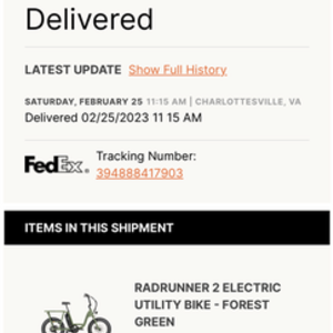 2023 Rad Power Bikes Roadrunner 2 Green