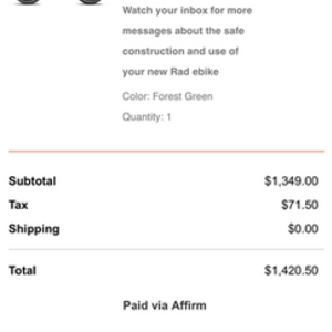 2023 Rad Power Bikes Roadrunner 2 Green