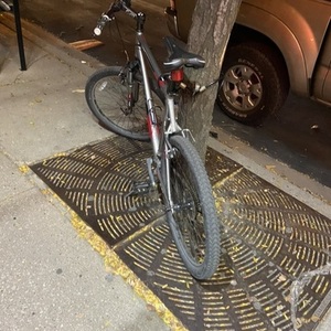 2012 Trek 3500 Silver, gray or bare metal and Red