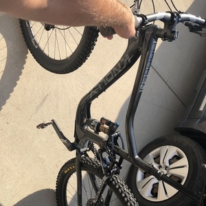 2023 Knolly Warden Black and Stickers tape or other cover-up