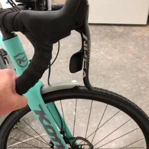 2018 Kona Commuter Teal and Silver, gray or bare metal