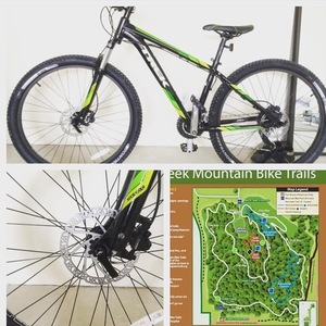 2015 Trek MARLIN 6 Black and Green