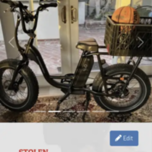 2022 Rad Power Bikes Radrunner 2 electric utility Black