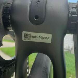 2021 Specialized Tarmac SL7 Silver, gray or bare metal