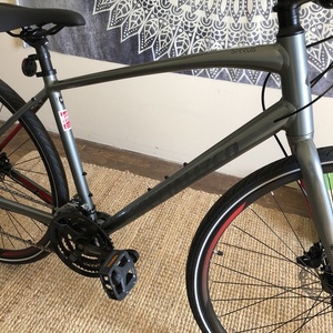 2020 Specialized sirrus Silver, gray or bare metal