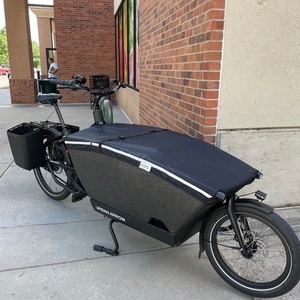 2023 Urban Arrow Family Cargo cargo bike (front storage) Black