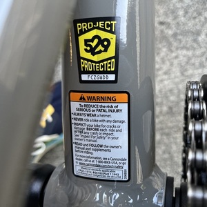 2021 Cannondale Adventure 1 Silver, gray or bare metal