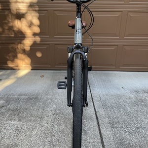 2021 Cannondale Adventure 1 Silver, gray or bare metal