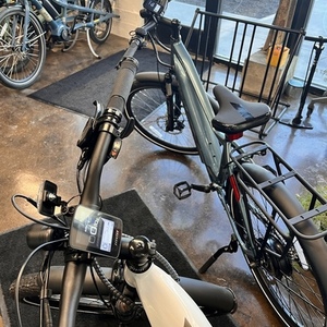 2023 Aventón Level.2 Step-Through Commuter Ebike White