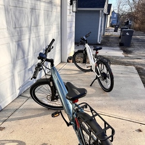 2023 Aventón Level.2 Step-Through Commuter Ebike White